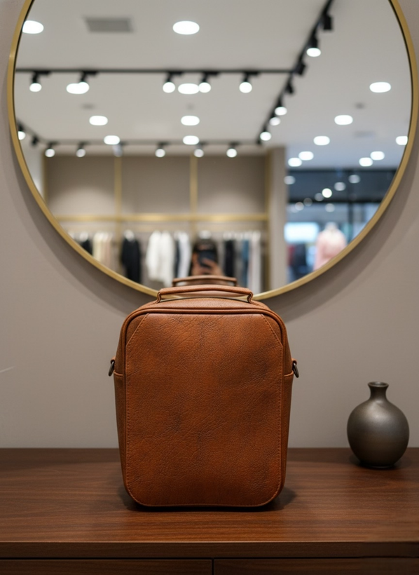 کیف دوشی چرمی مدل Luxury - فرندز کتونی